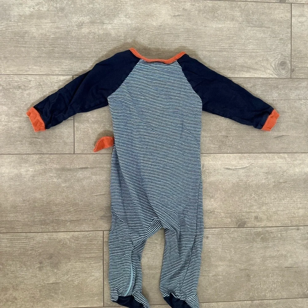Gerber Fox Sleep and Play Zip Footies Baby Boy 3-6M